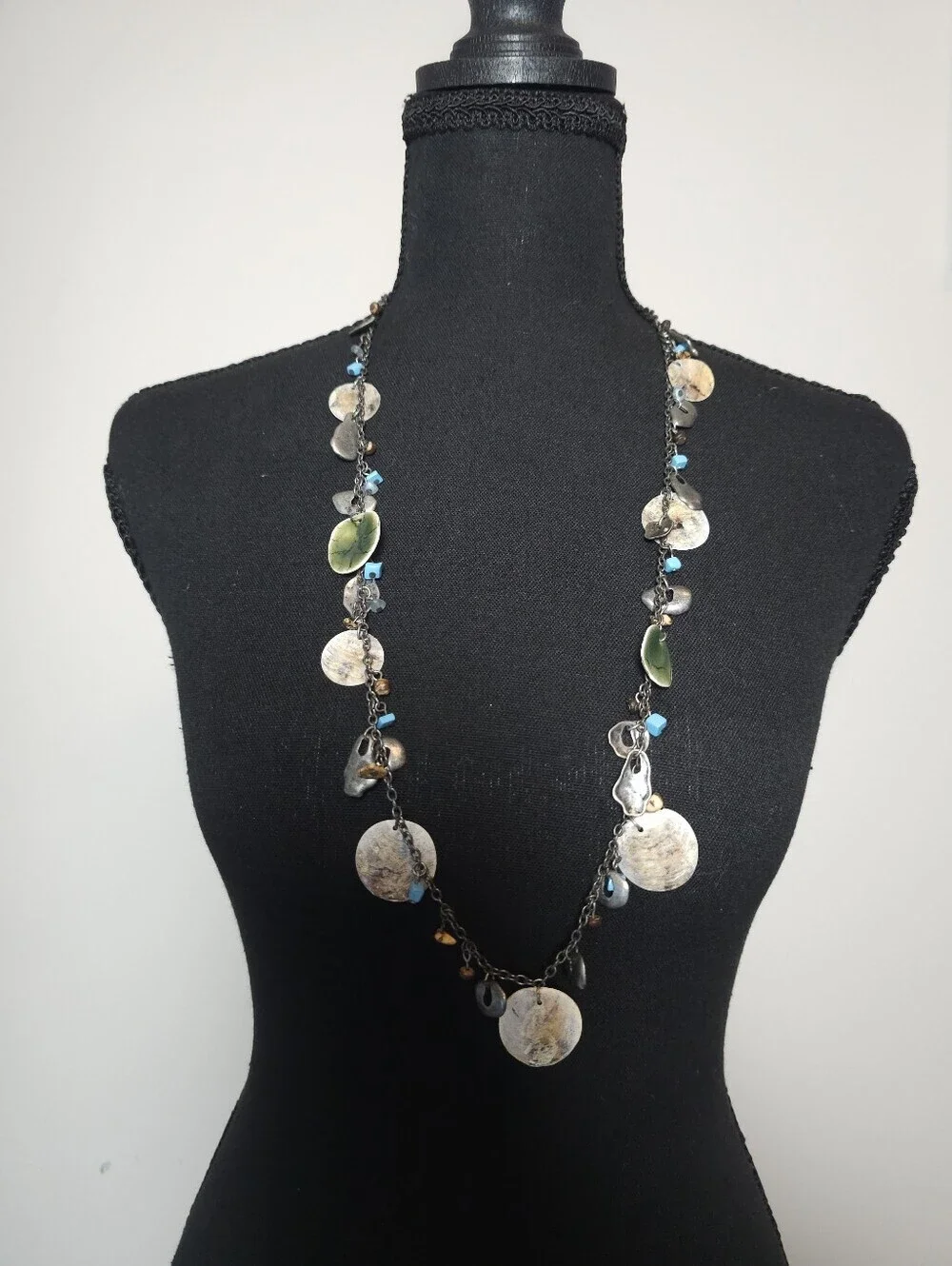 Coldwater Creek Seashore Flutter Shell Necklace